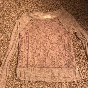 Abercrombie and Fitch grey sweater